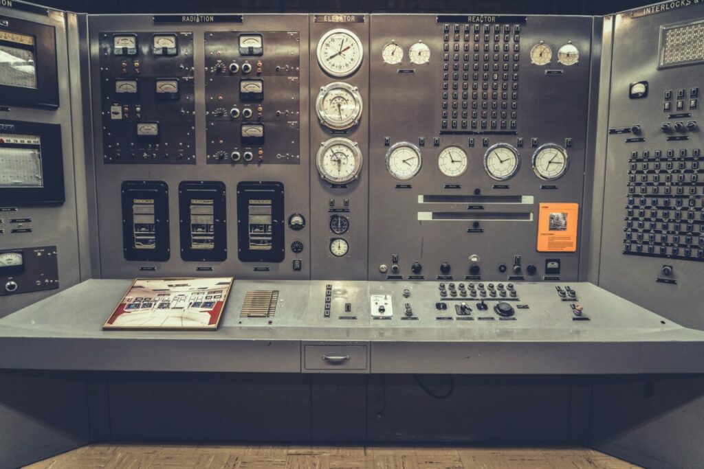 Control room, Nuclear Plant